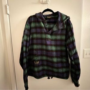 Hooded Vermont Flannel Company Flannel, size M